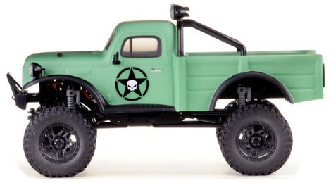 Hobby Plus Power WagonV2 1:18 Brushed RC modellautó Elektro Crawler 4WD RtR 2,4 GHz 4. kép
