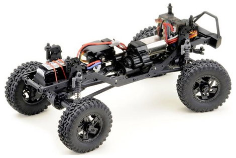 Hobby Plus Power WagonV2 1:18 Brushed RC modellautó Elektro Crawler 4WD RtR 2,4 GHz 7. kép