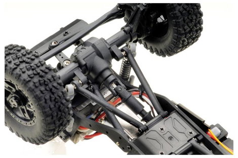 Hobby Plus Power WagonV2 1:18 Brushed RC modellautó Elektro Crawler 4WD RtR 2,4 GHz 9. kép