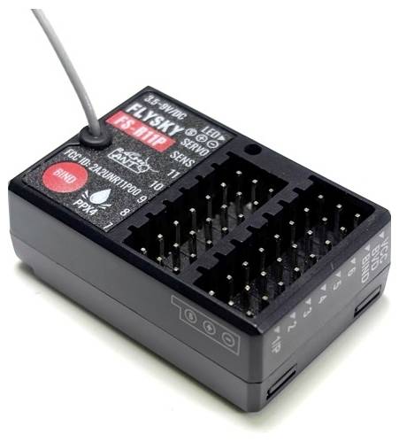 FlySky 11 csatornás vevő 2,4 GHz