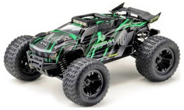 Absima Mini AT Zöld, Szürke Brushed 1:16 RC modellautó Elektro Truggy 4WD RtR 2,4 GHz