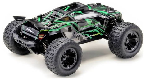 Absima Mini AT Zöld, Szürke Brushed 1:16 RC modellautó Elektro Truggy 4WD RtR 2,4 GHz 3. kép