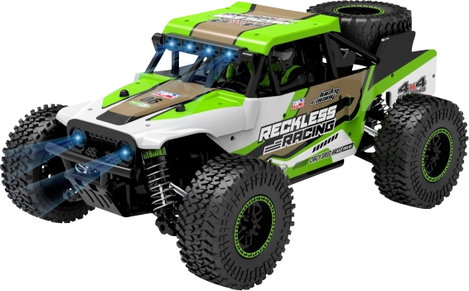 Absima Rock Racer Reckless Zöld Brushed 1:20 RC modellautó Elektro Truggy 4WD RtR 2,4 GHz
