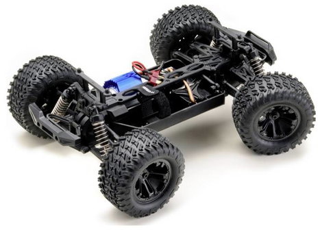 Absima Mini AT Rózsaszín, Szürke Brushed 1:16 RC modellautó Elektro Truggy 4WD RtR 2,4 GHz 10. kép