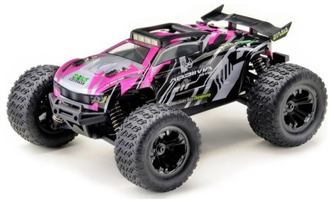 Absima Mini AT Rózsaszín, Szürke Brushed 1:16 RC modellautó Elektro Truggy 4WD RtR 2,4 GHz