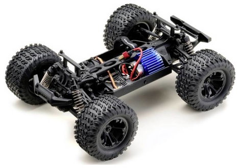 Absima Mini AT Rózsaszín, Szürke Brushed 1:16 RC modellautó Elektro Truggy 4WD RtR 2,4 GHz 7. kép