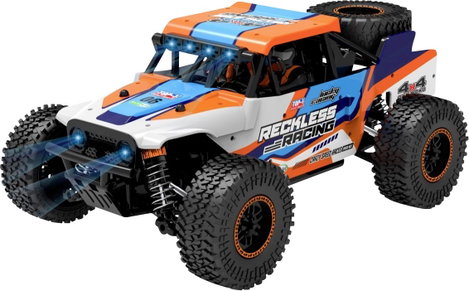 Absima Rock Racer Reckless Narancs Brushed 1:20 RC modellautó Elektro Truggy 4WD RtR 2,4 GHz