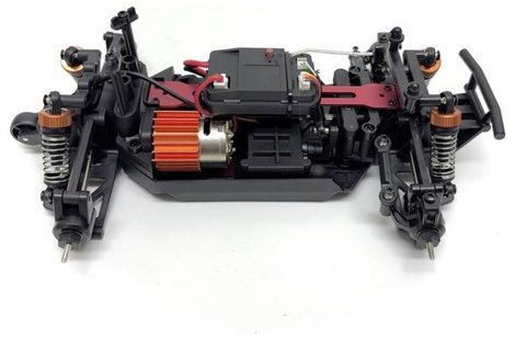Absima Rock Racer Reckless Narancs Brushed 1:20 RC modellautó Elektro Truggy 4WD RtR 2,4 GHz 3. kép