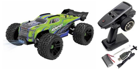 Absima Rapid Zöld Brushed 1:20 RC modellautó Elektro Truggy 4WD RtR 2,4 GHz 2. kép