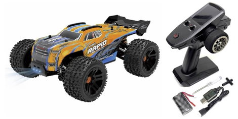 Absima Rapid Narancs Brushed 1:20 RC modellautó Elektro Truggy 4WD RtR 2,4 GHz 2. kép