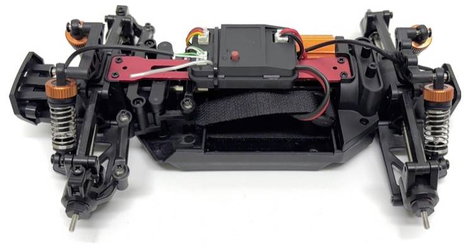 Absima Rapid Narancs Brushed 1:20 RC modellautó Elektro Truggy 4WD RtR 2,4 GHz 3. kép