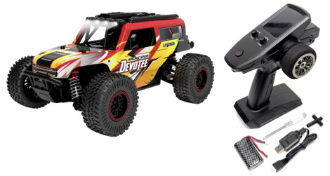 Absima Desert Runner Devotee Piros Brushed 1:20 RC modellautó Elektro Truggy 4WD RtR 2,4 GHz 2. kép