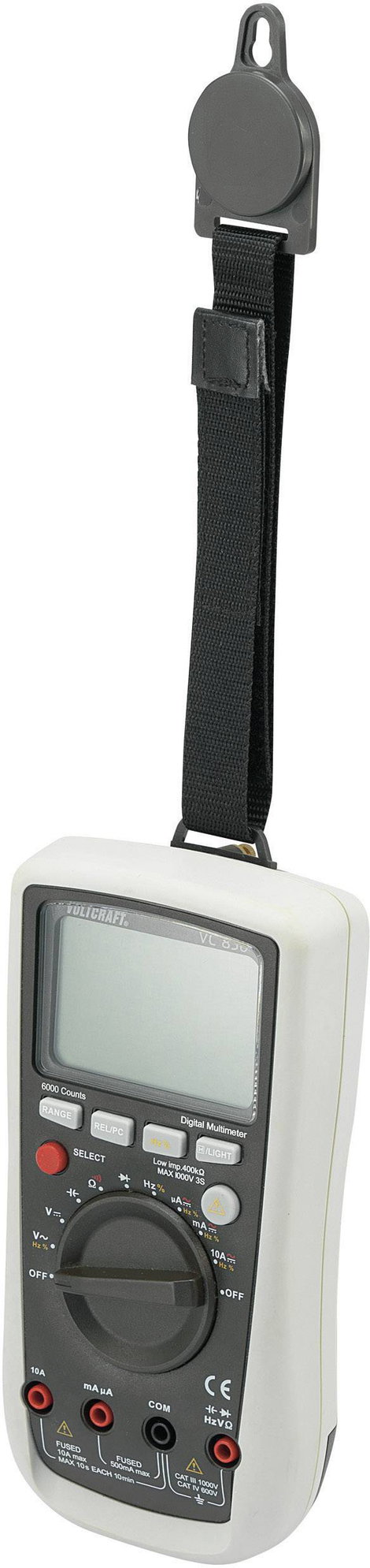 Mágneses akasztó VC250, VC265, VC270, VC280, VC290, VC830, VC850, VC870, VC880, VC890 műszerekhez, V 2. kép