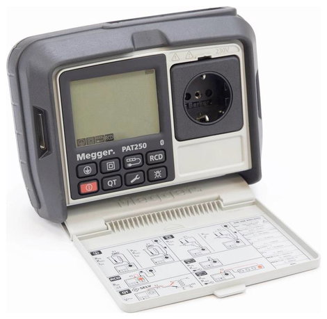 Megger PAT250SRX-DE PAT Készülékteszter készlet VDE szabvány 0701-0702 2. kép