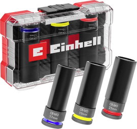 Einhell Impact Bit- és dugókulcs készlet 1/2 109263
