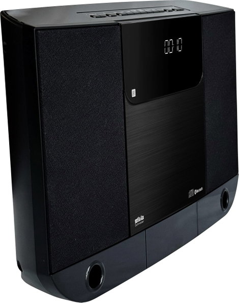 Silva Schneider SMV 800 BT Sztereo berendezés CD, URH, Bluetooth® 2 x 5 W Fekete