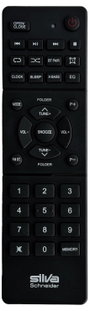 Silva Schneider SMV 800 BT Sztereo berendezés CD, URH, Bluetooth® 2 x 5 W Fekete 5. bélyegkép