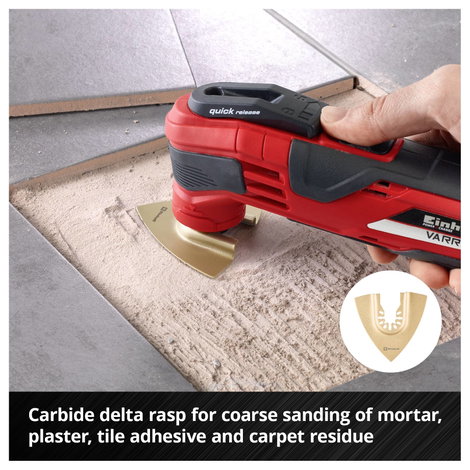 Einhell 708170 XXL -CASE Alumínium-oxid, Króm-vanádium acél, BiM, HCS, Keményfém Többfunkciós szersz 11. kép
