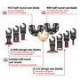 Einhell 708170 XXL -CASE Alumínium-oxid, Króm-vanádium acél, BiM, HCS, Keményfém Többfunkciós szersz 3. bélyegkép
