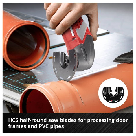 Einhell 708110 XLPLUS-CASE HCS, Keményfém Többfunkciós szerszám tartozék készlet 1 készlet 4. kép