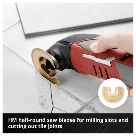 Einhell 708110 XLPLUS-CASE HCS, Keményfém Többfunkciós szerszám tartozék készlet 1 készlet 5. kép