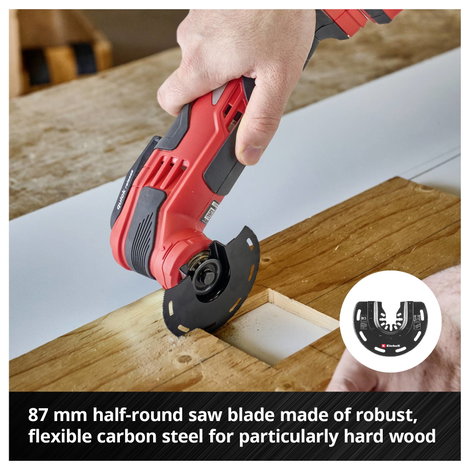 Einhell 708136 XLPLUS-CASE HCS, Alumínium-oxid, Króm-vanádium acél Többfunkciós szerszám tartozék ké 4. kép