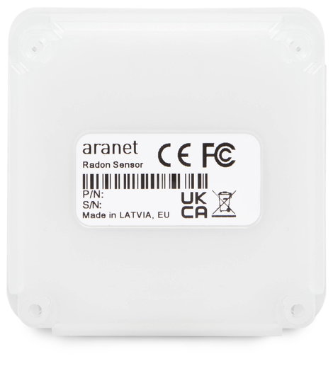 aranet Radon Plus Radon mérőkészülék 0, 0, 0 - 4000, 50, 85 Bq/m³, °C, % 4. kép