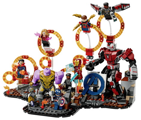 LEGO® MARVEL SUPER HEROES 76323 Bosszúállók: Végjáték – Végső leszámolás 2. kép