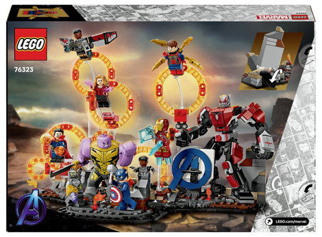 LEGO® MARVEL SUPER HEROES 76323 Bosszúállók: Végjáték – Végső leszámolás 3. kép