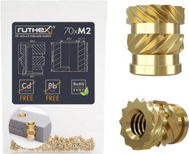 ruthex menetes betét RX-M2x4 GE-M2x04-001