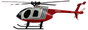 Amewi Hughes MD500 RC helikopter RtF 2. bélyegkép