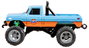 Amewi Narancs Brushed 1:64 RC modellautó Elektro Monstertruck 2WD RtR 2,4 GHz Fényeffekttel, Akkuval 2. bélyegkép