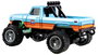 Amewi Narancs Brushed 1:64 RC modellautó Elektro Monstertruck 2WD RtR 2,4 GHz Fényeffekttel, Akkuval 3. bélyegkép