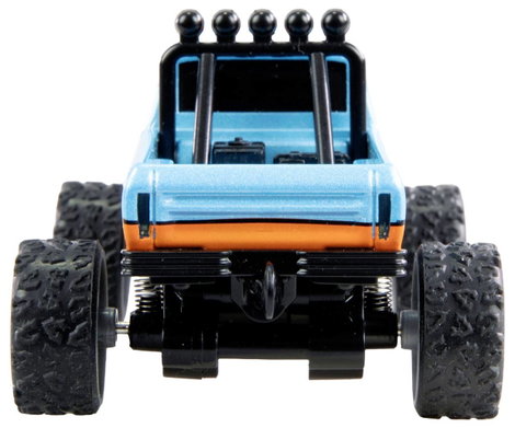 Amewi Narancs Brushed 1:64 RC modellautó Elektro Monstertruck 2WD RtR 2,4 GHz Fényeffekttel, Akkuval 4. kép
