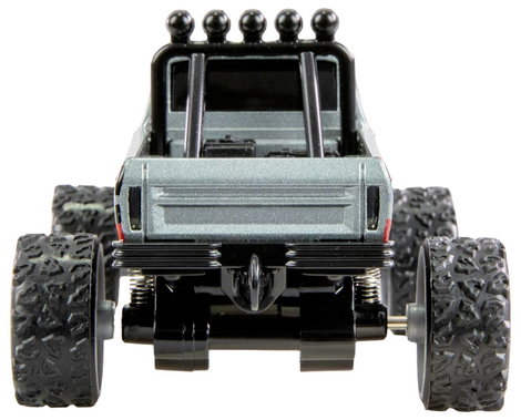 Amewi Szürke Brushed 1:64 RC modellautó Elektro Monstertruck 2WD RtR 2,4 GHz Akkuval és töltőkábelle 4. kép