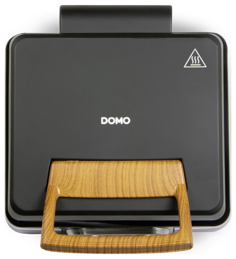 DOMO WAFFELEISEN – INKY BLACK Palacsintasütő Fekete 3. kép