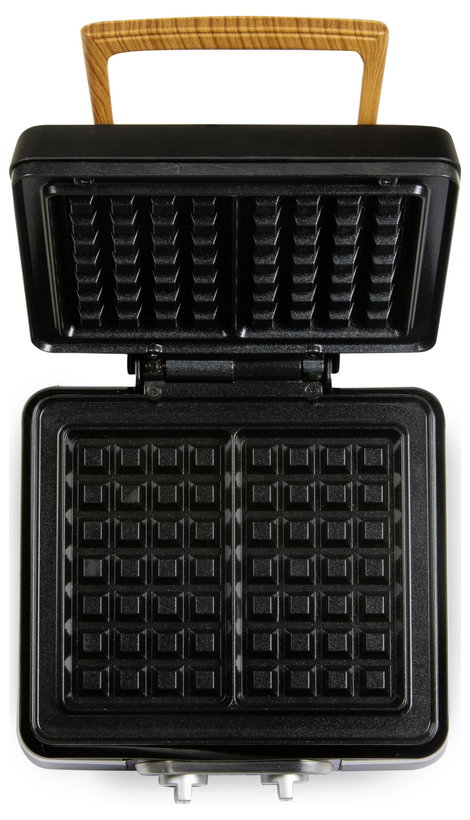 DOMO WAFFELEISEN – INKY BLACK Palacsintasütő Fekete 4. kép