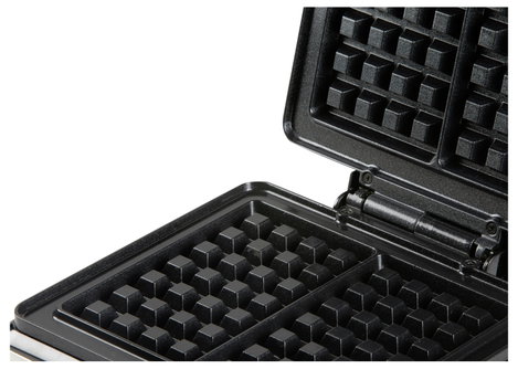 DOMO WAFFELEISEN – INKY BLACK Palacsintasütő Fekete 7. kép