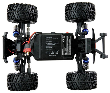 Amewi Hyper Go MTX20 Brushless 1:20 RC modellautó Elektro Monstertruck 2,4 GHz 8. kép