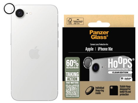 PanzerGlass Hoops Camera Lens Protector Kameravédő üveg Apple iPhone 16e 1 db PGRHOTRG29845 2. kép