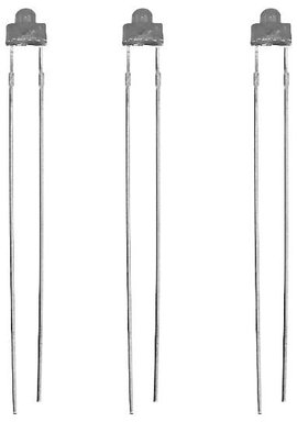 Lite-On LTL-N709G LED kivezetéssel Zöld Íves 1.8 mm 12.6 mcd 38 ° 20 mA 2.1 V ömlesztett