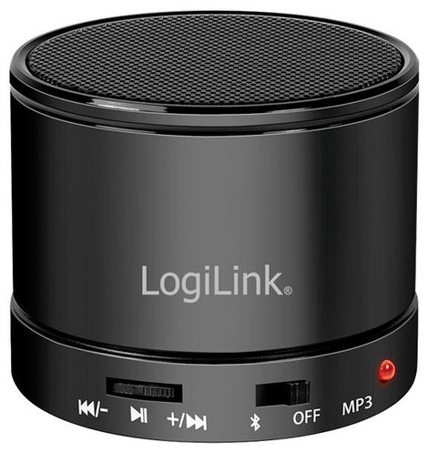 LogiLink SP0062 Bluetooth hangfal FM rádió, Kihangosító funkció Fekete
