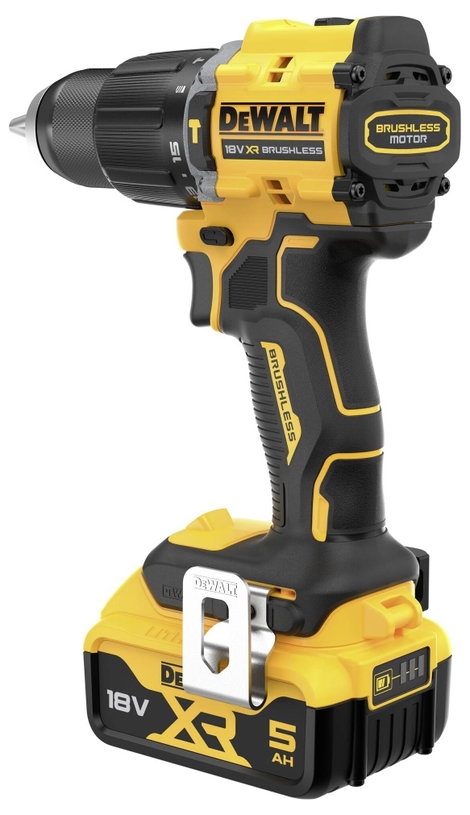 DEWALT DCD799P2T-QW 2 sebességfokozat-Akkus ütvefúró-csavarozó 2. akkuval, Töltővel, Hordtáskával 5. kép