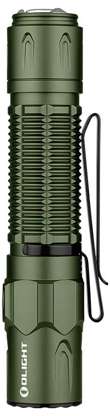 OLight Warrior 3S green LED Kézilámpa IPX8 (vízálló), Övcsíptetővel, Tokkal, Stroboszkóp üzemmóddal 5. kép