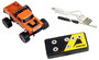 Amewi Narancs Brushed 1:64 RC modellautó Elektro Monstertruck 2WD RtR 2,4 GHz Fényeffekttel, Akkuval 7. bélyegkép