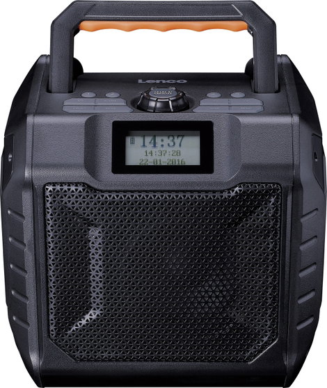Lenco ODR-160GY - Leistungsstarkes tragbares outdoor DAB+/FM Radio mit Bluetooth Kültéri rádió
