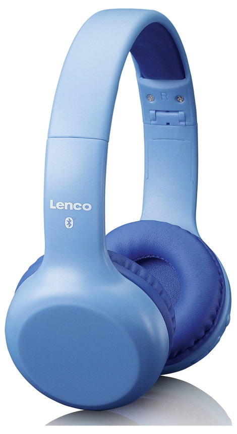 Lenco HPB-110BU - Faltbare Bluetooth®-Kopfhörer für Kinder - Pink Over Ear fejhallgató Kék 4. kép