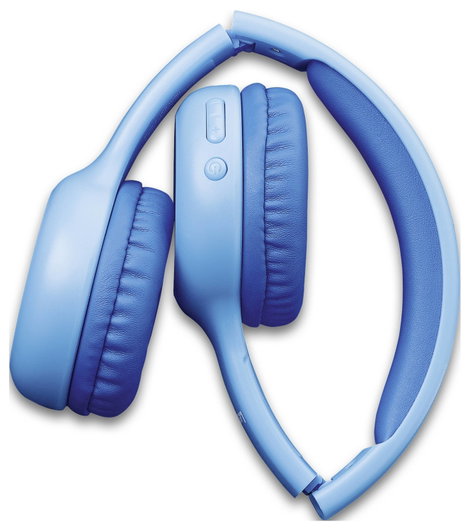 Lenco HPB-110BU - Faltbare Bluetooth®-Kopfhörer für Kinder - Pink Over Ear fejhallgató Kék 8. kép