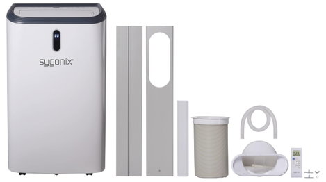Sygonix Monoblokk klíma EEK: A (A+++ - D) 3.5 kW 22 m² Fehér 5. kép