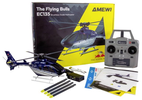 Amewi Flying Bulls EC135 RC helikopter RtF 7. kép